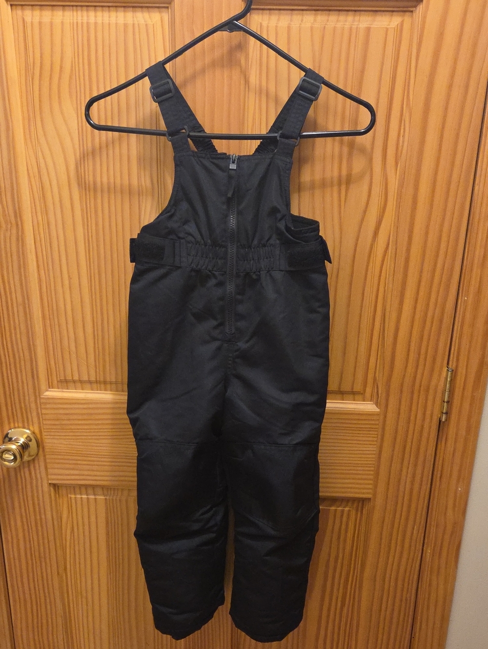 Cat & Jack Black Snow Bib Track Pants